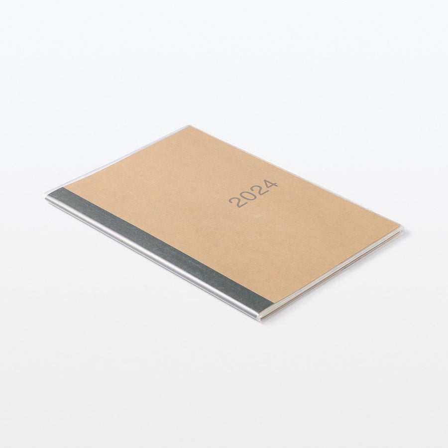 2024 Monthly Planner with Kraft Paper Cover & Sleeve (Mon to Sun)