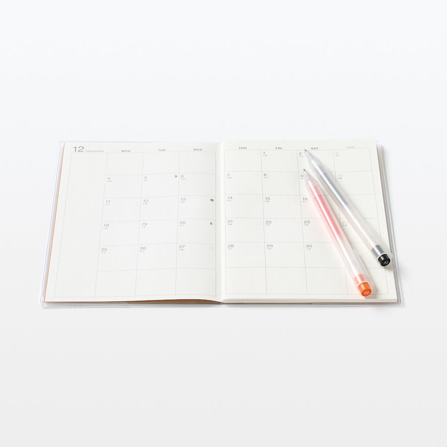 2024 Monthly Planner with Kraft Paper Cover & Sleeve (Mon to Sun)