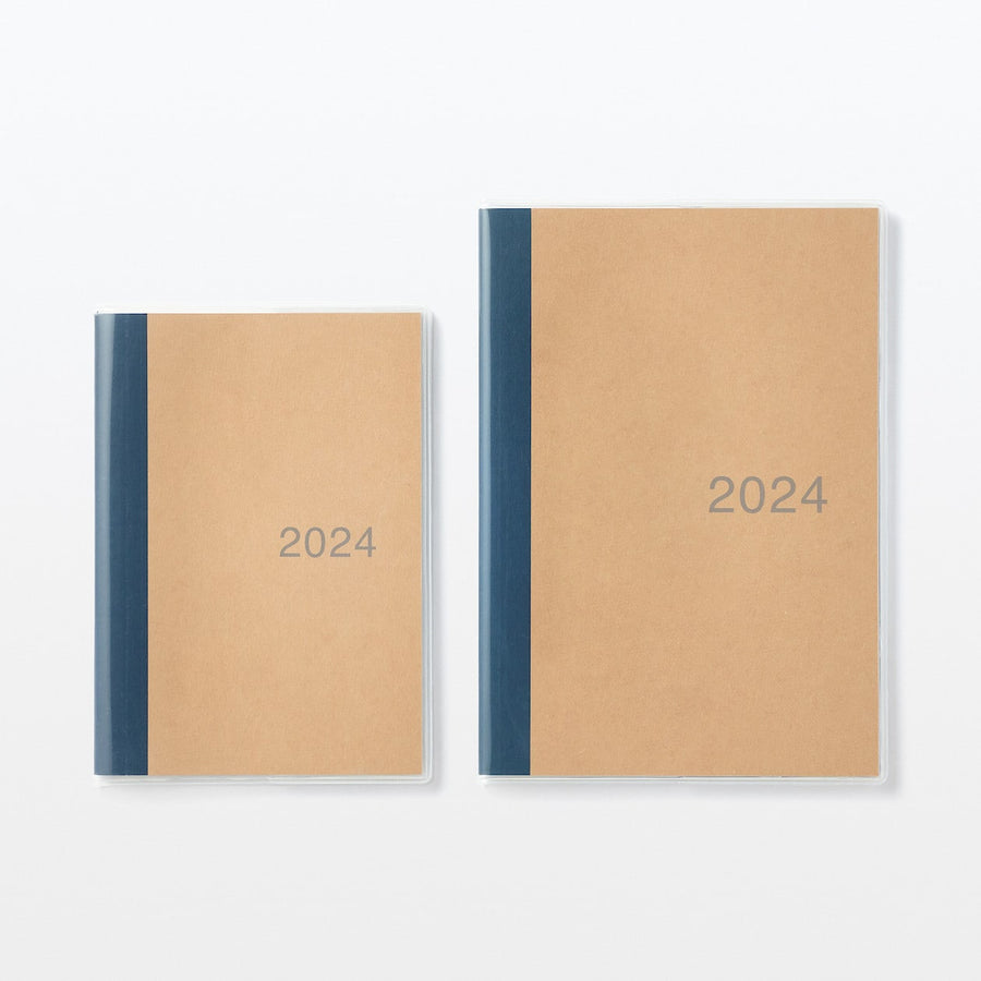 2024 Weekly Planner with Kraft Paper Cover & Sleeve (Mon to Sun)