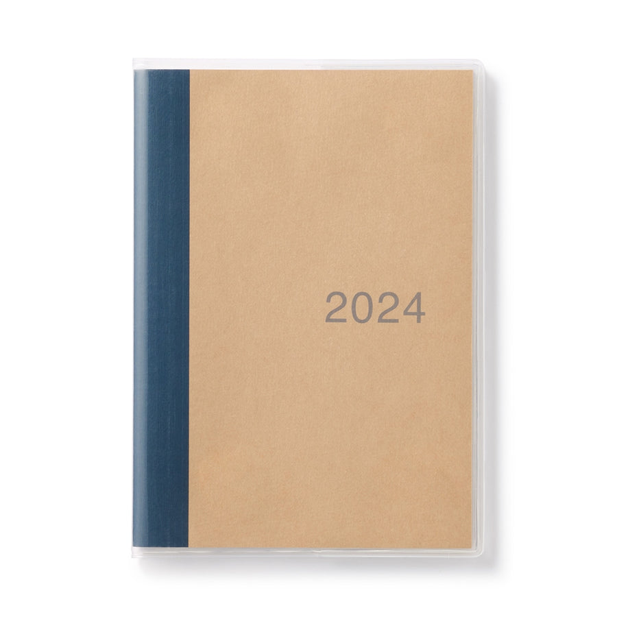 2024 Weekly Planner with Kraft Paper Cover & Sleeve (Mon to Sun)