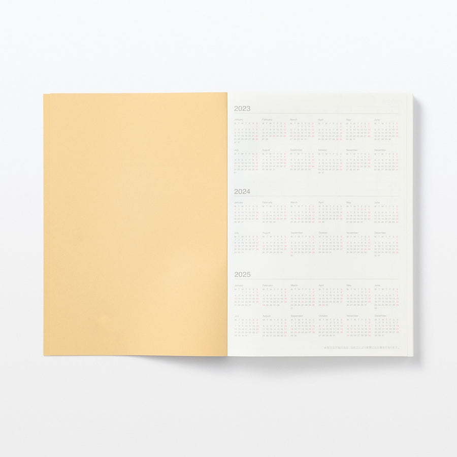 2024 Monthly/Weekly Planner with Kraft Paper Cover (Mon to Sun)