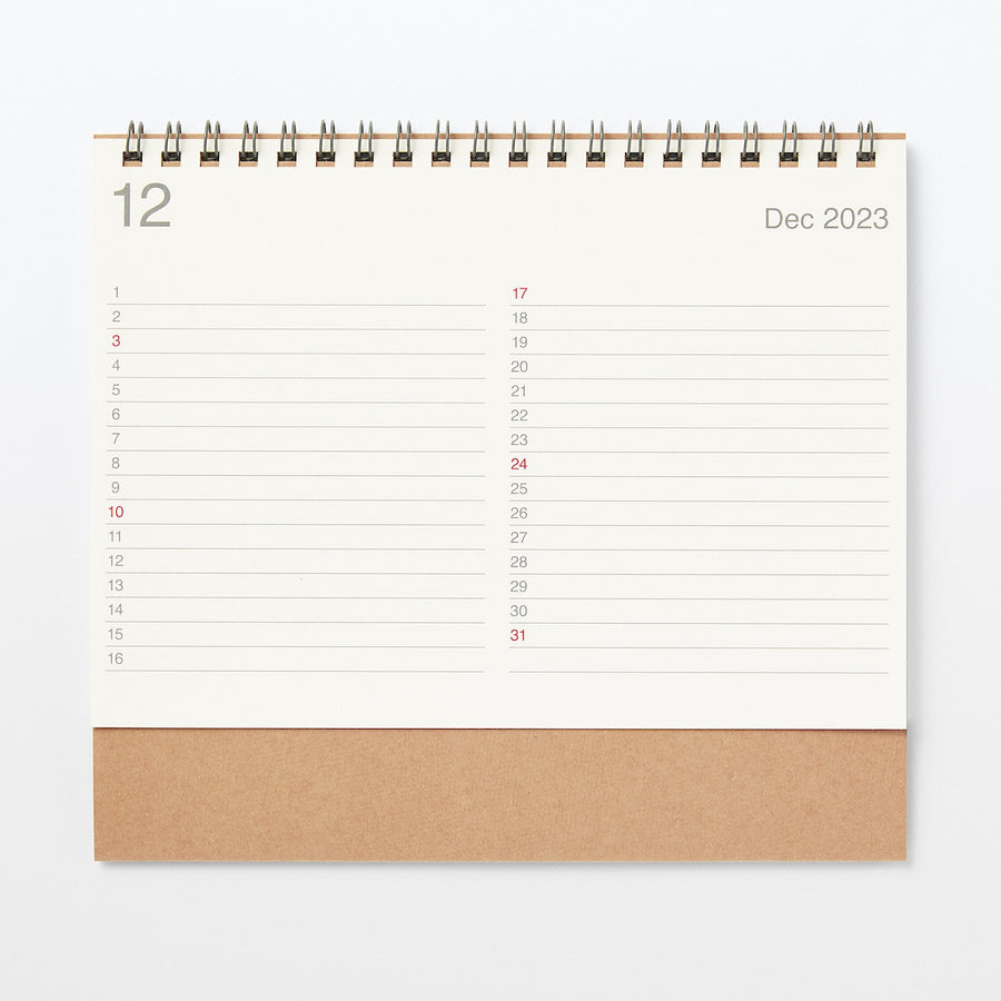 2024 Desk Calendar (Sun to Sat) - Medium