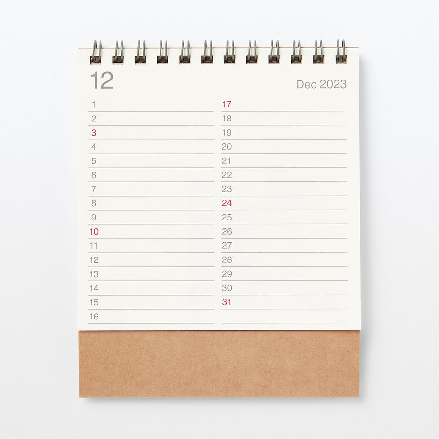 2024 Desk Calendar (Sun to Sat) - Small