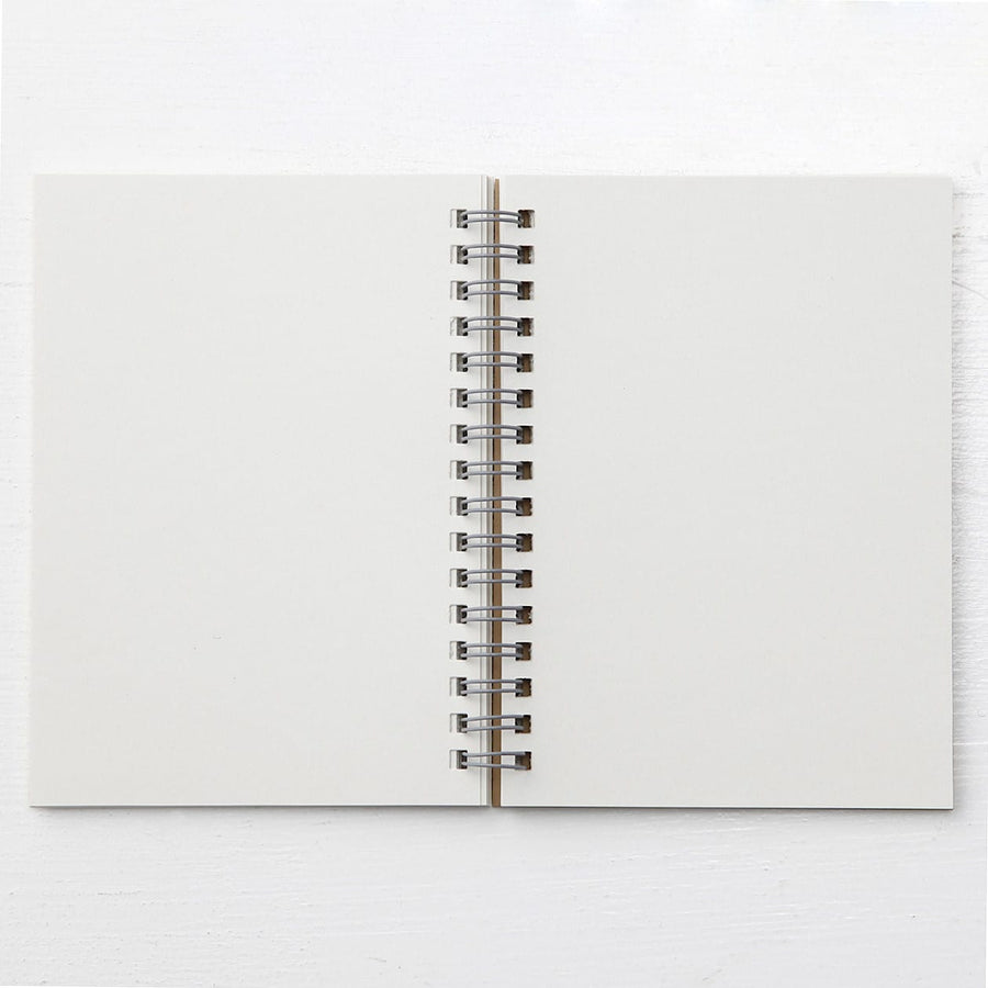Recycled Wirebound Notebook - A6 Plain
