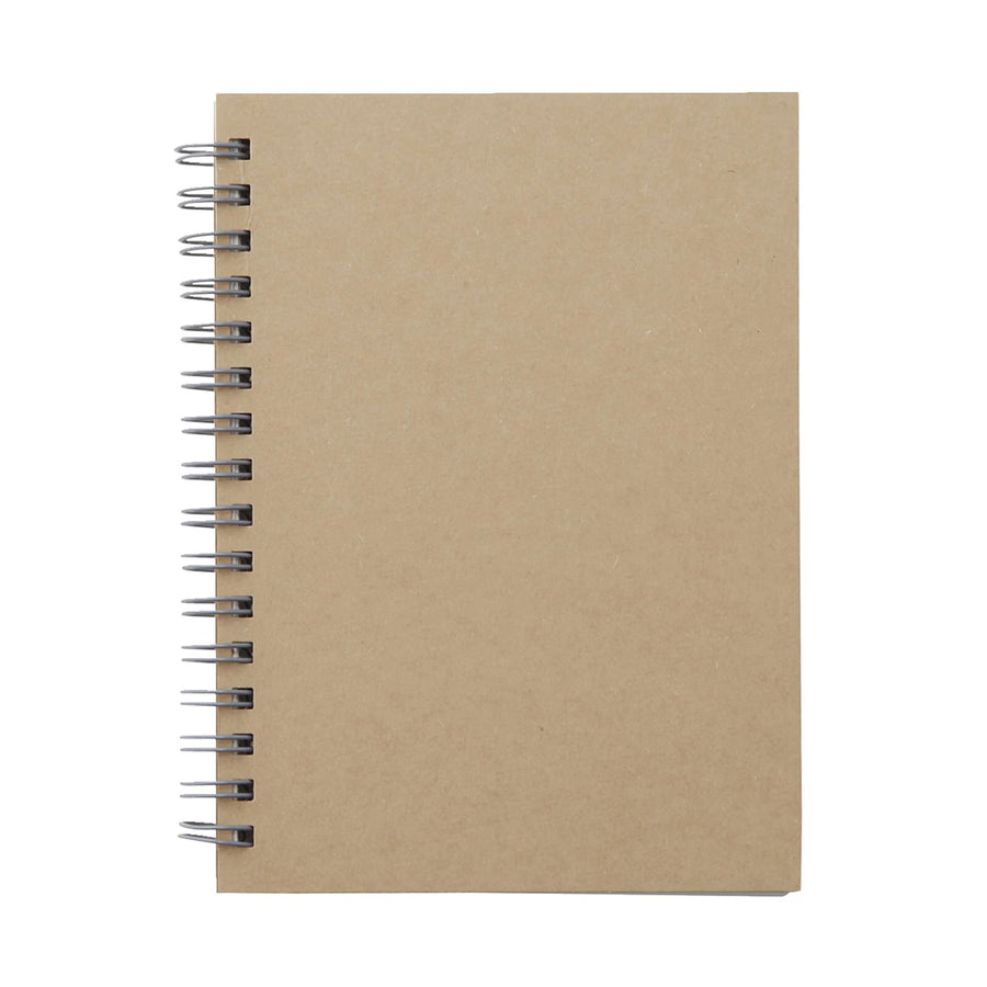 Recycled Wirebound Notebook - A6 Plain