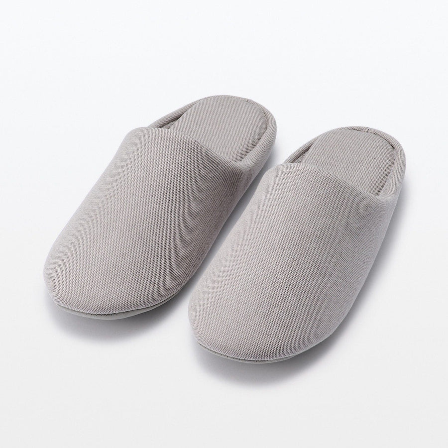 COTTON INSOLE SLIPPERS Light grey S