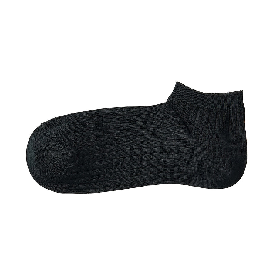 Right Angle Ribbed Sneaker Socks