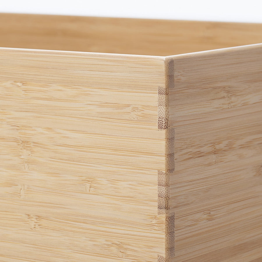 Stackable Rectangular Bamboo Box - Medium