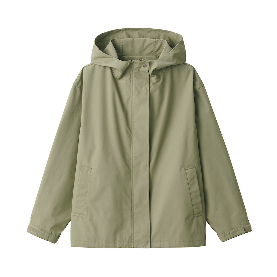 Water Repellent Hooded Jacket