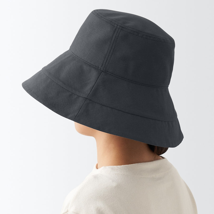 Lyocell Linen Wide Brim Hat