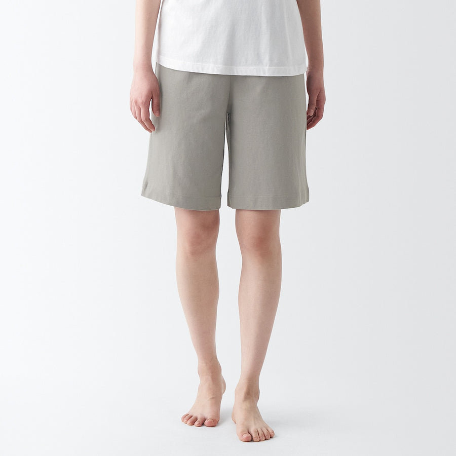 Heavyweight Jersey Half Pants - Women