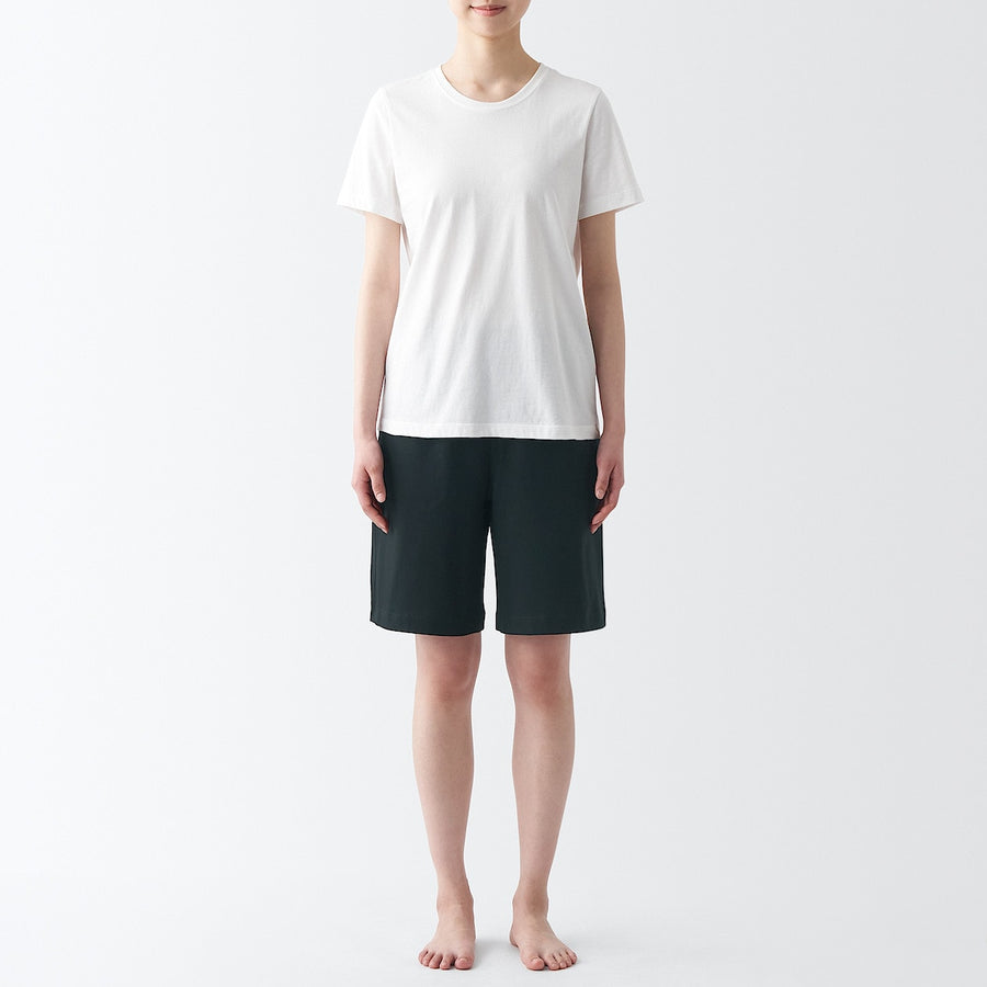 Heavyweight Jersey Half Pants - Women