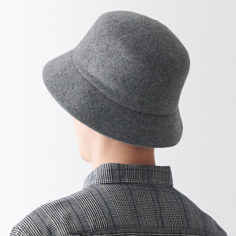 Wool Bucket Hat57.5-59cm grey