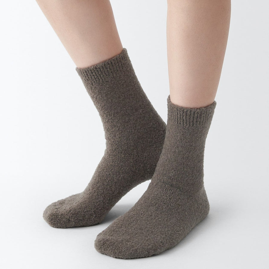 Right angle wool mix Socks 21-23cm Charcoal grey