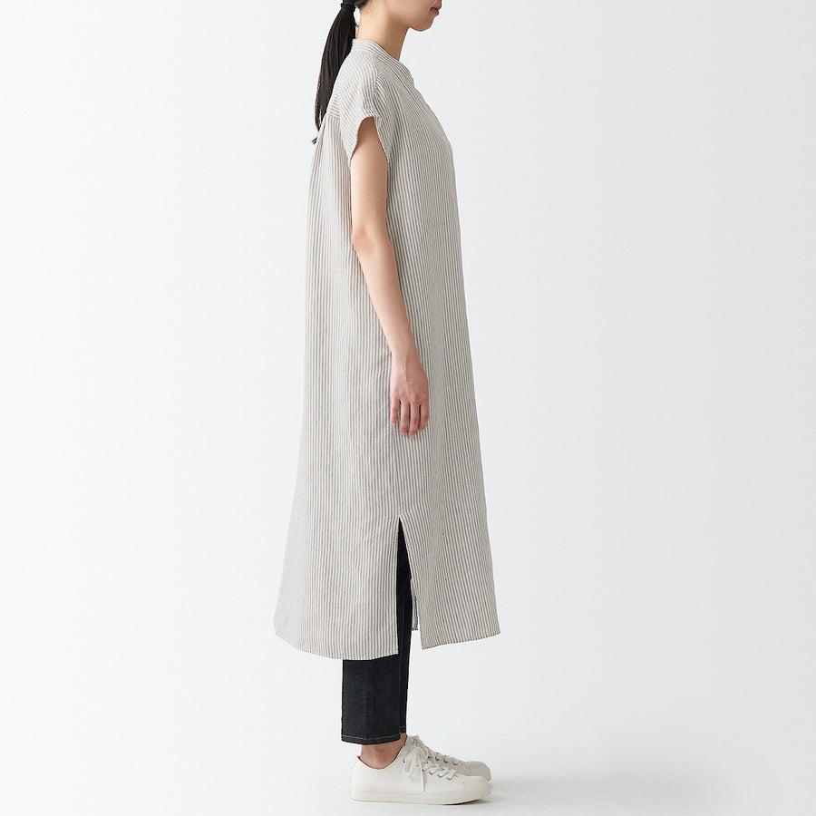 French Linen French Sleeve Dress