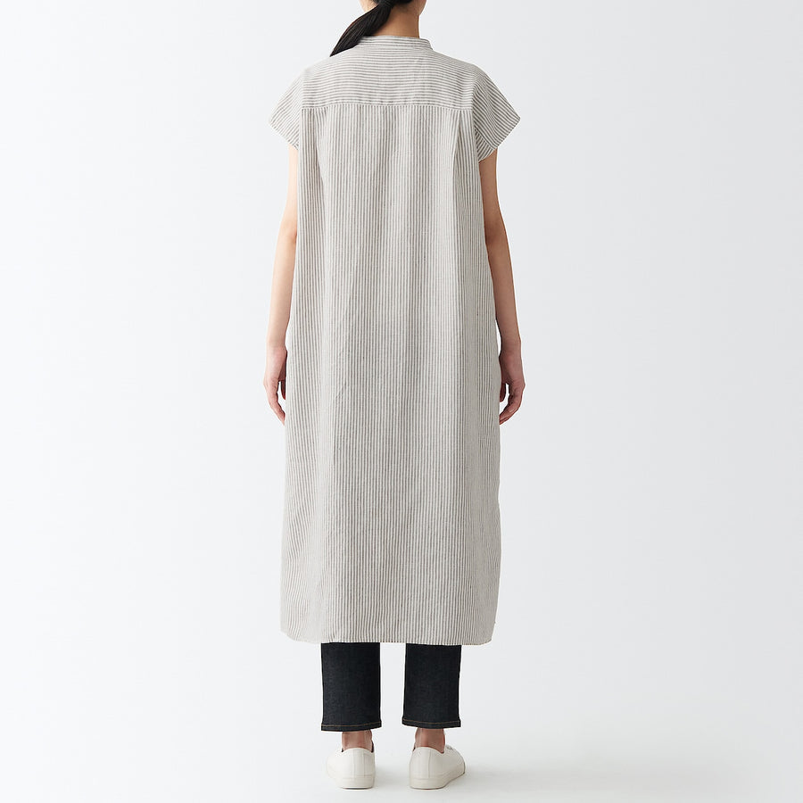 French Linen French Sleeve Dress