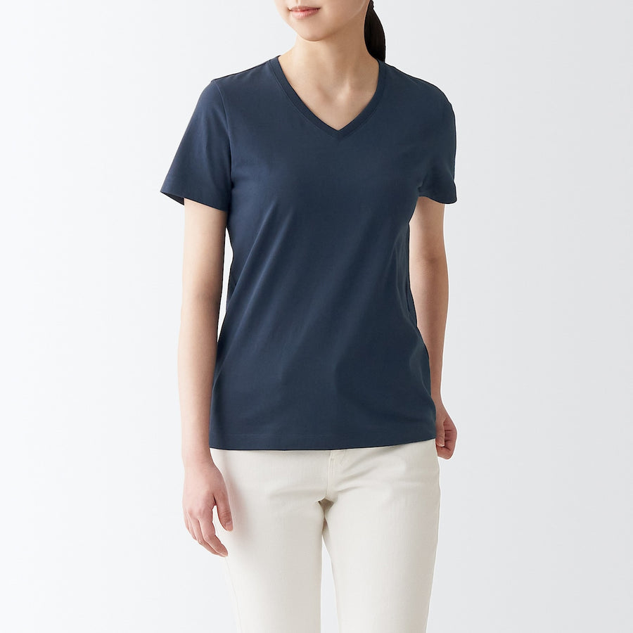 Jersey V Neck T-Shirt