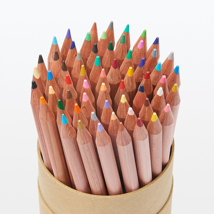 Colour Pencils Set With Paper Tube (60 Pack)