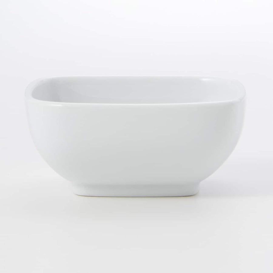 White Porcelain Square Bowl - Small