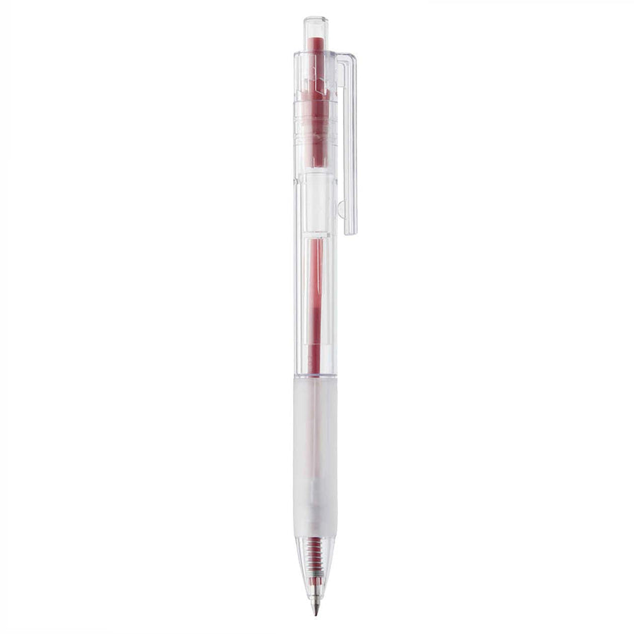 Polycarbonate Ballpoint Pen 0.7mm - Red