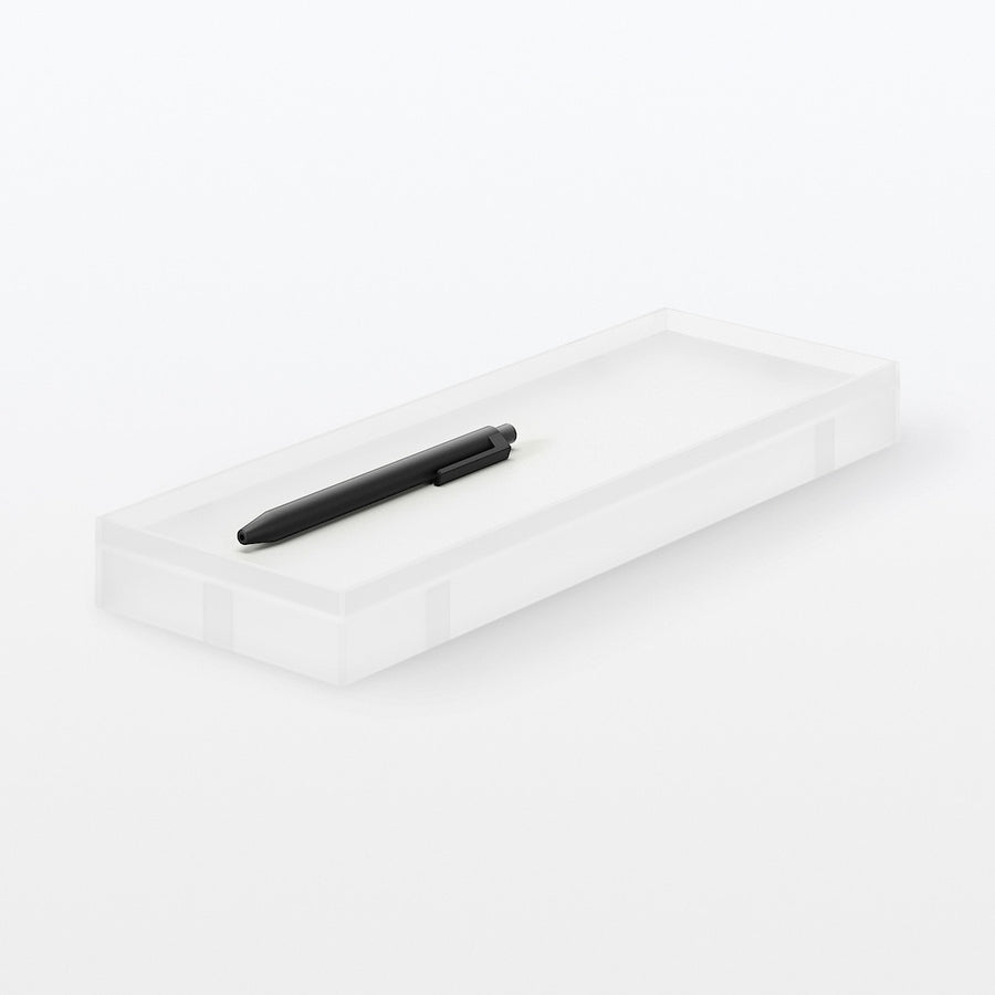 Caster-Attachable Lid For PP File Box - Clear