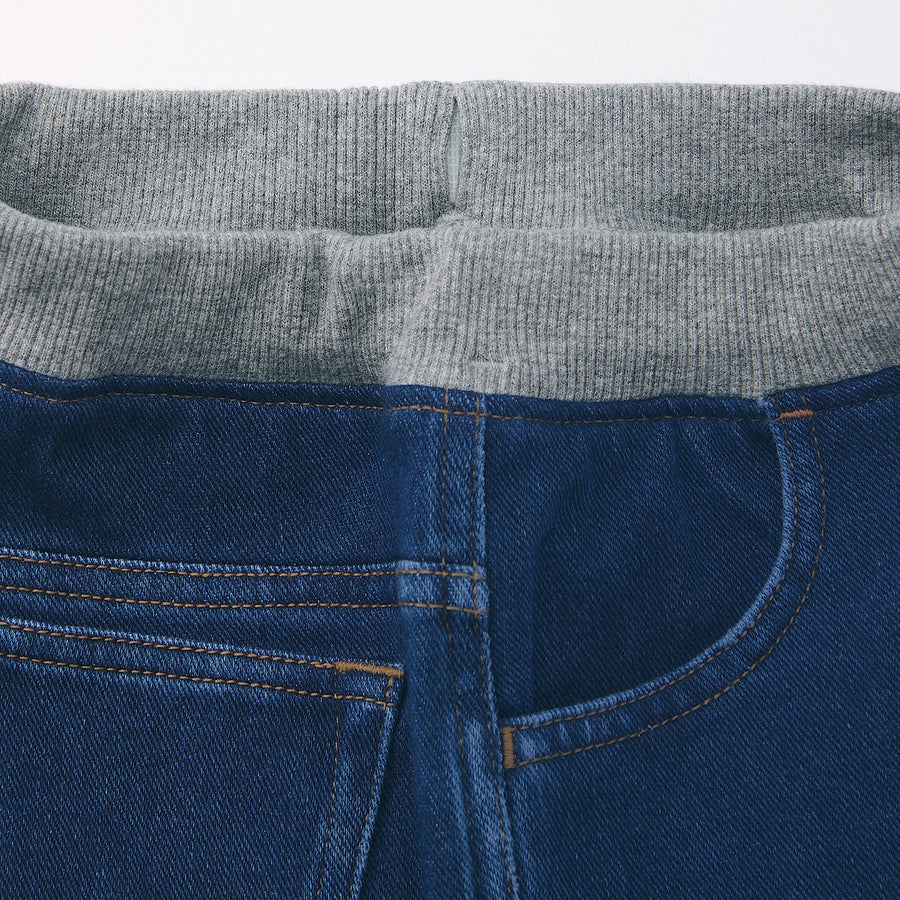 Easy To Move Denim Tapered Pants (Baby)