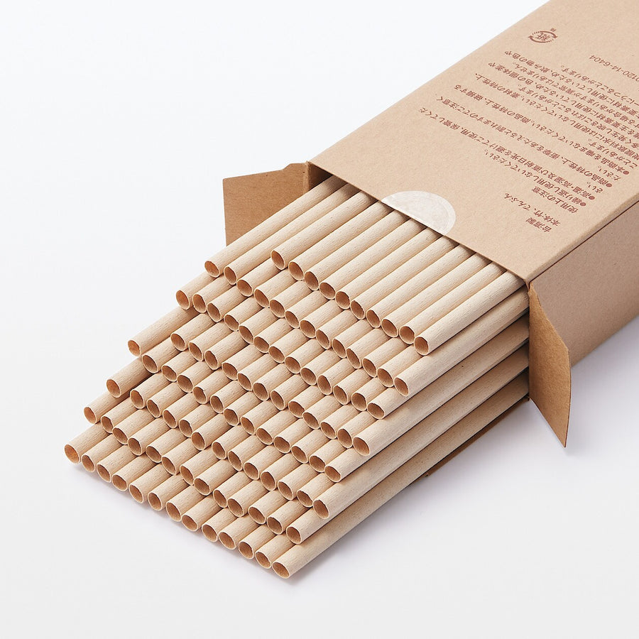 Bamboo Straws (100 Pack)