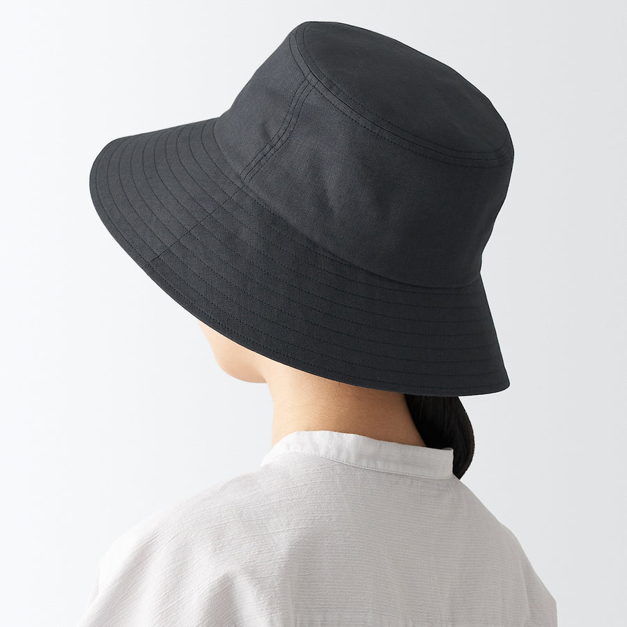 French Linen Cloche Hat