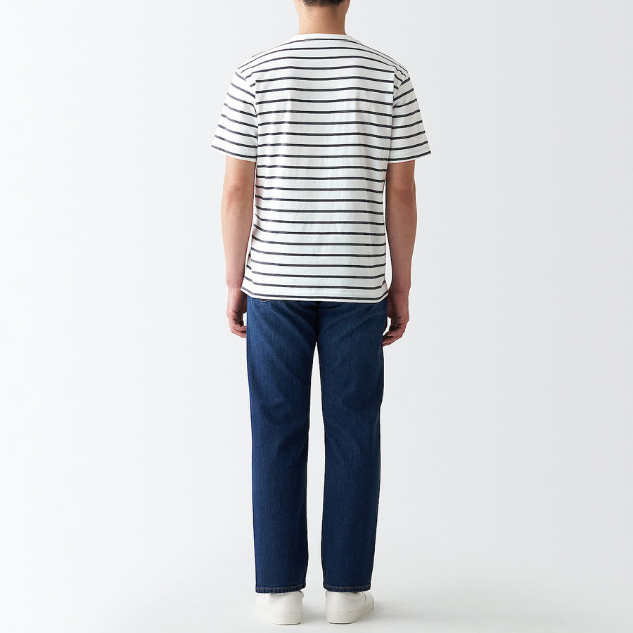 Washed Jersey Stripe T-Shirt