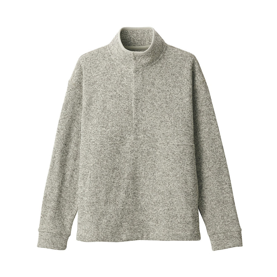 Knit Fleece Pullover