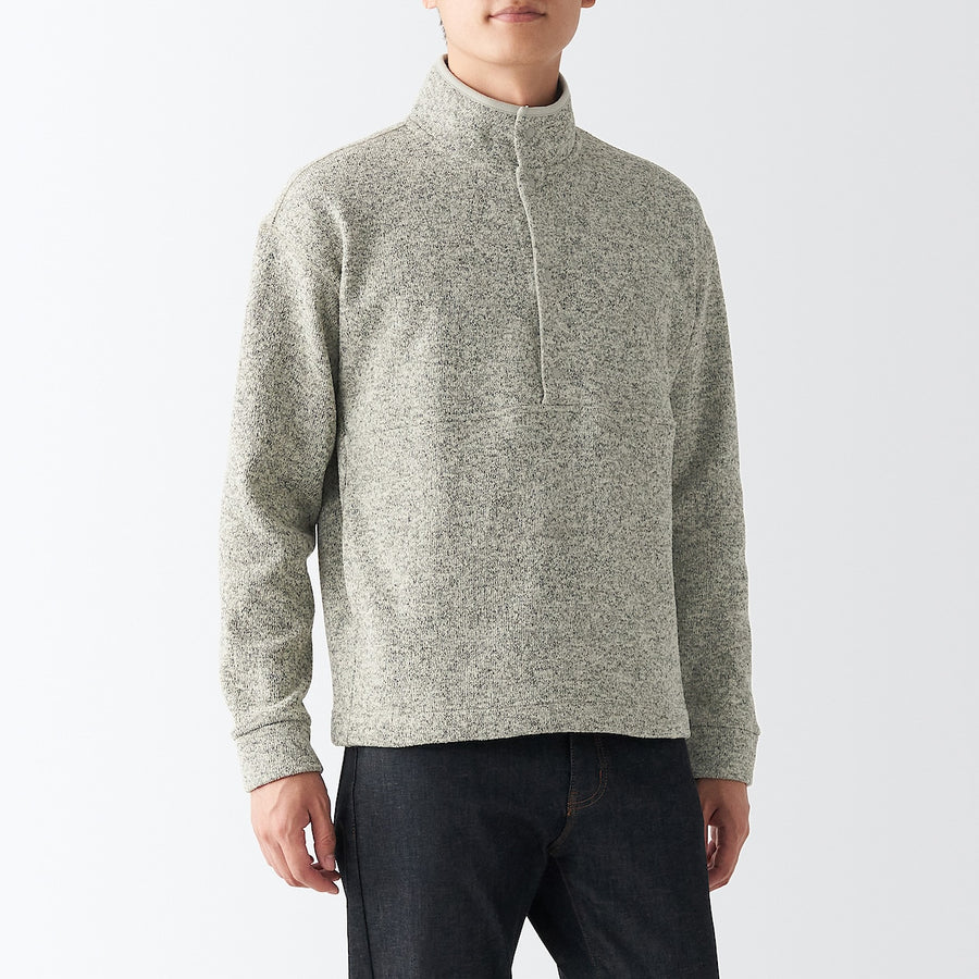 Knit Fleece Pullover