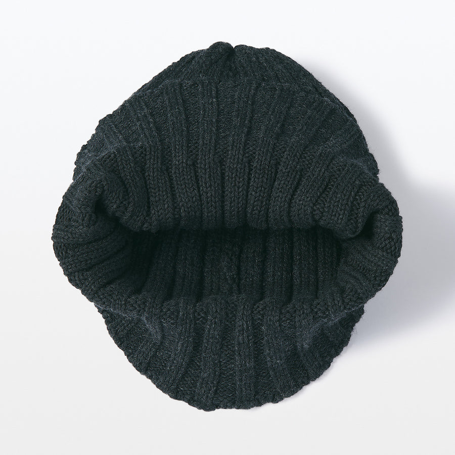 Non-Itchy Ribbed Beanie