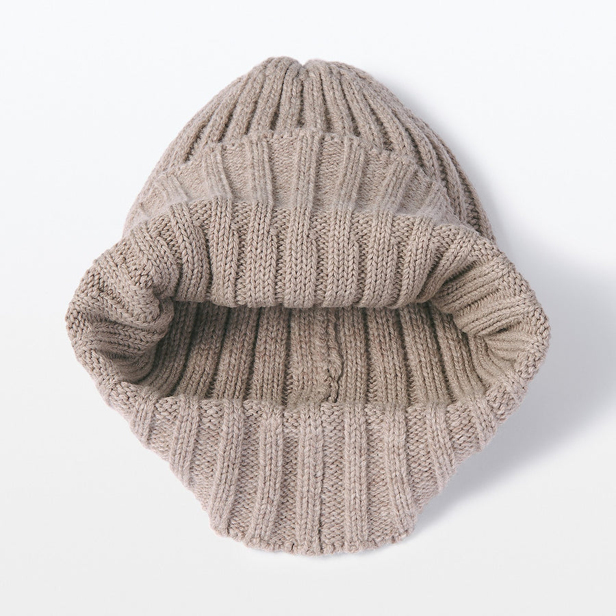 Non-Itchy Ribbed Beanie