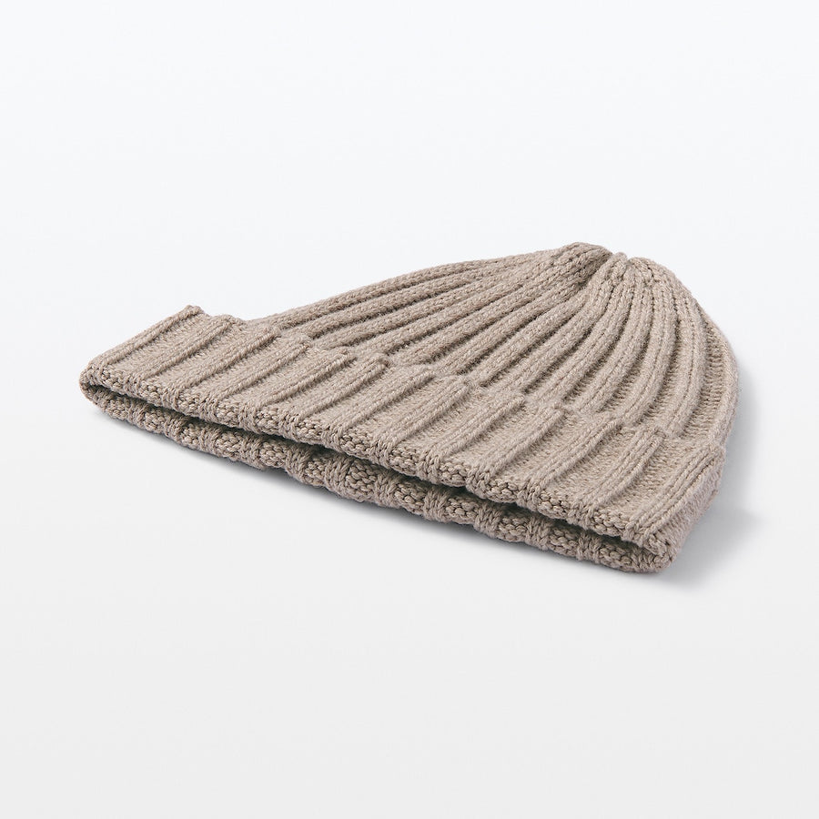 Non-Itchy Ribbed Beanie