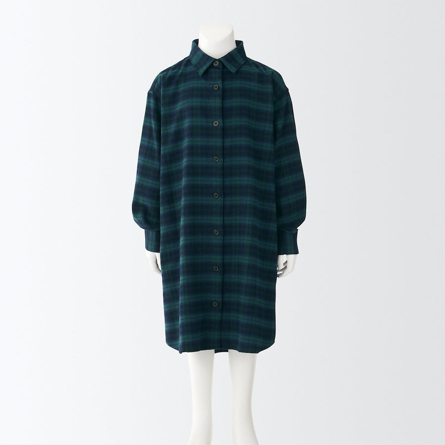 Brushed Cotton Flannel Dress (Kids)