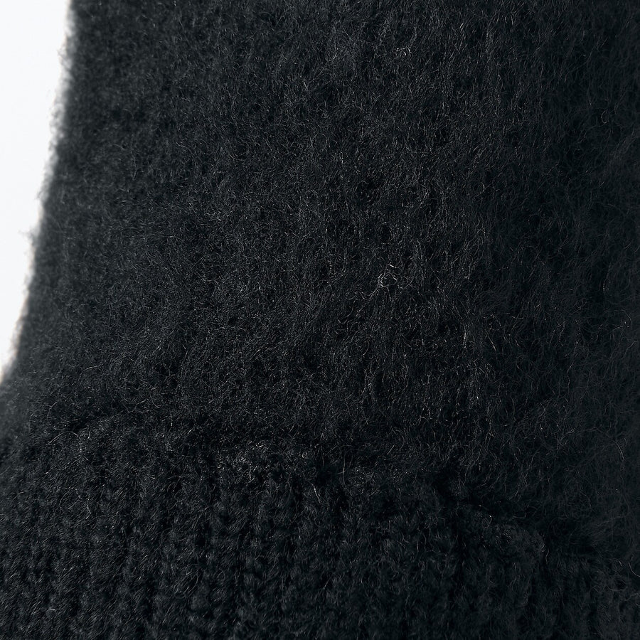 Wool Blend Brushed Touchscreen Gloves