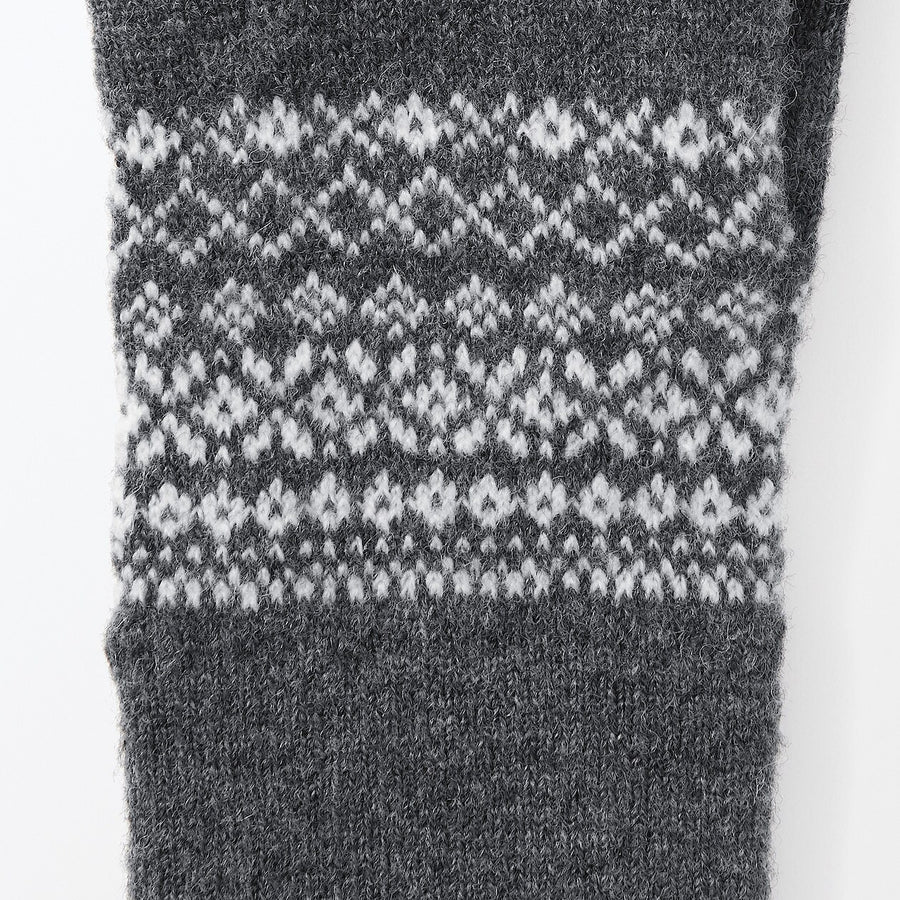 Wool Blend Brushed Touchscreen Gloves