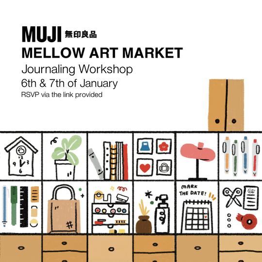 MUJI Journaling Workshop Presented by Mellow Art Market