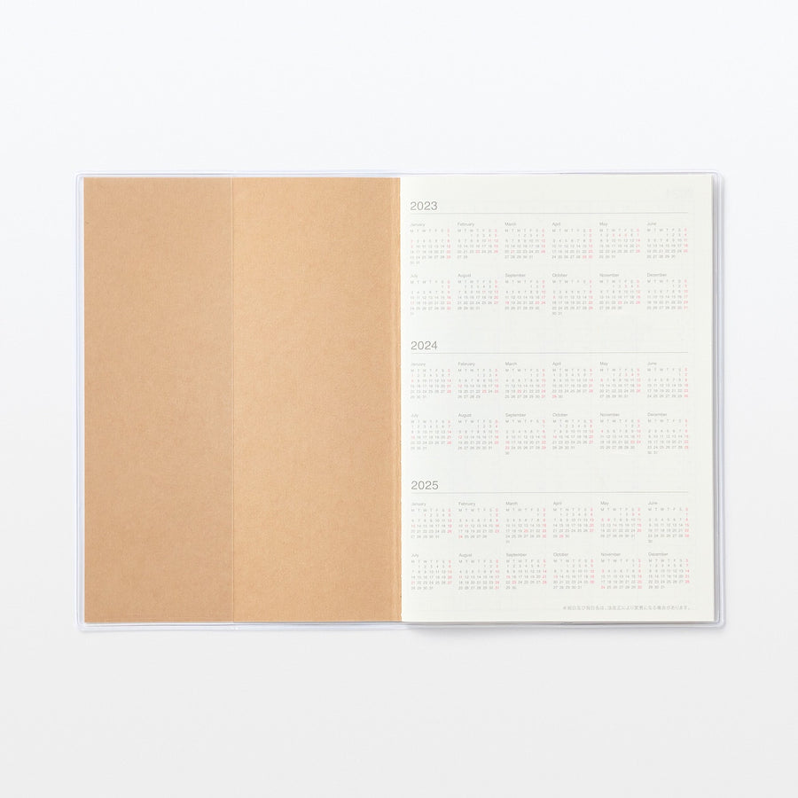 2024 Monthly Planner with Kraft Paper Cover & Sleeve (Mon to Sun)