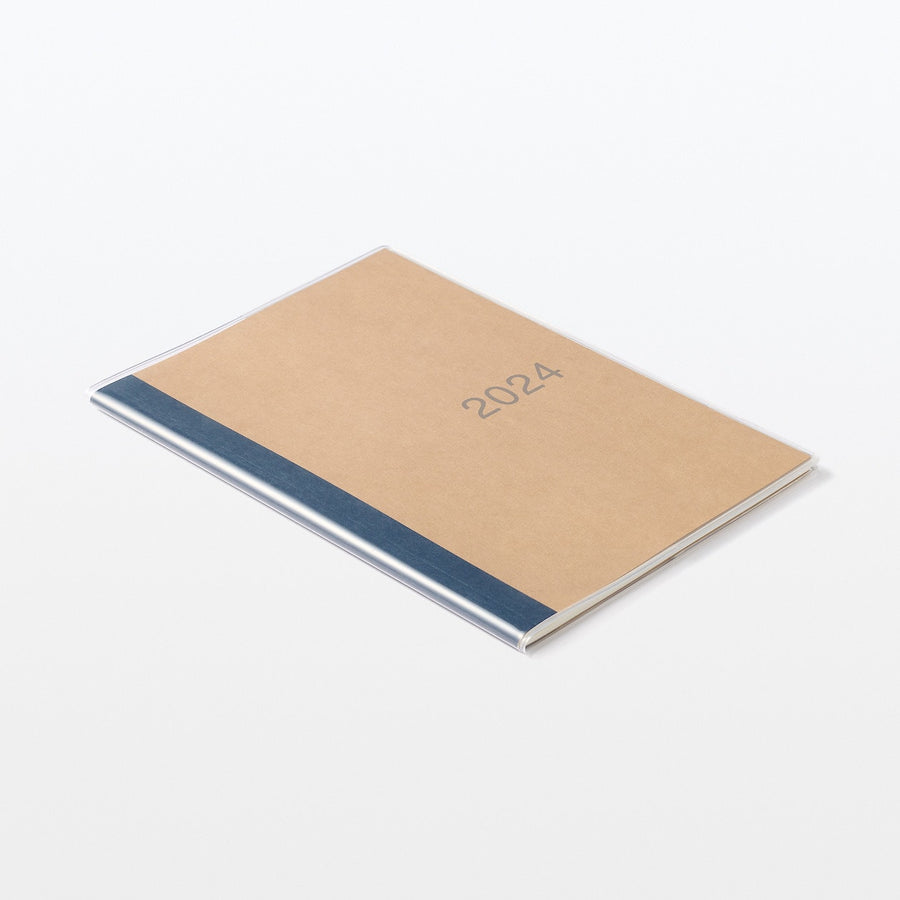 2024 Weekly Planner with Kraft Paper Cover & Sleeve (Mon to Sun)