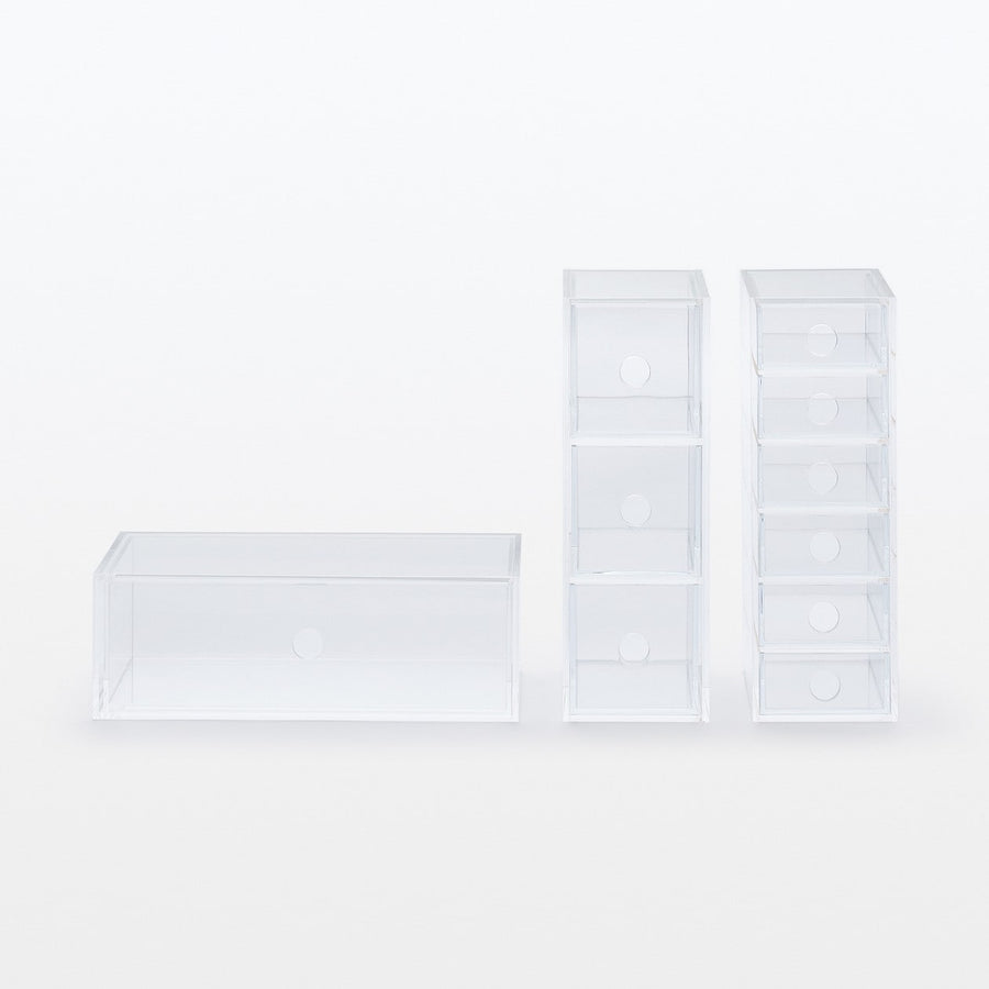 Acrylic Storage Unit - 3 Drawers