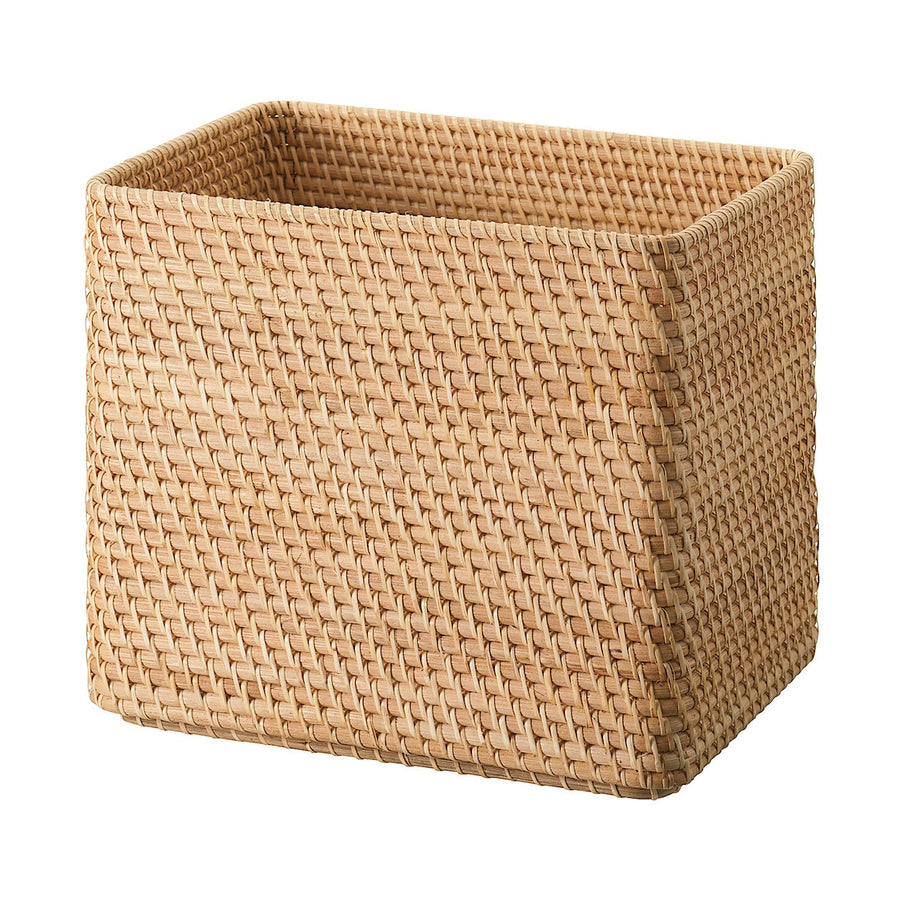 Stackable Rattan Basket - Rectangular