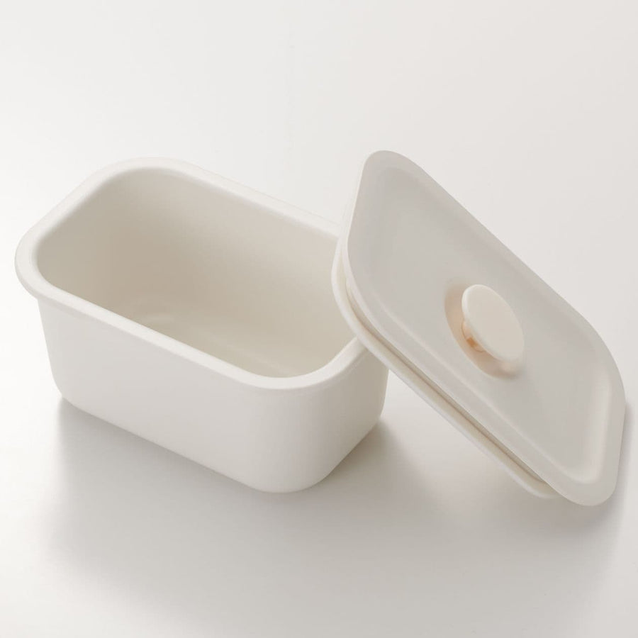 Lunch Box Storage Container With Valve - White (125ml)