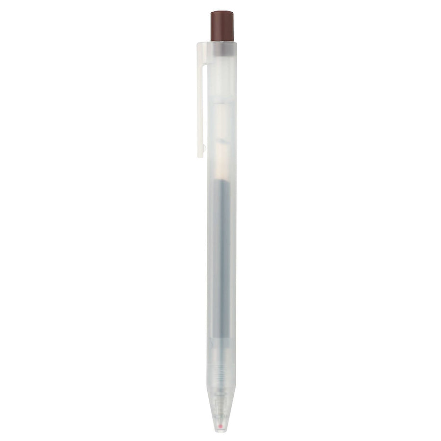Smooth Gel Ink Ballpoint Pen - Knock Type 0.5mm
