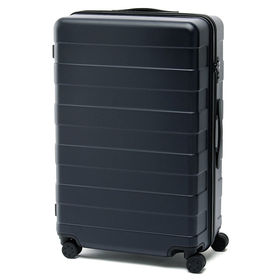 Hard Shell Suitcase (104L) With Stopper and Adjustable Handle - Navy