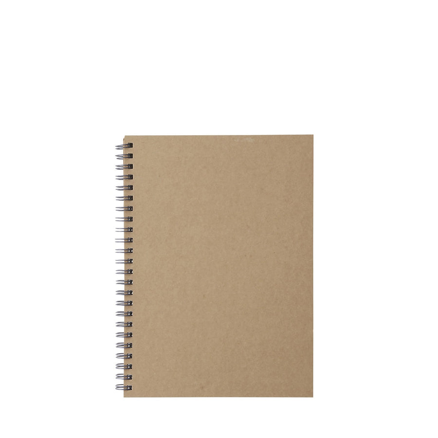 Plain Paper Wirebound Notebook - A5