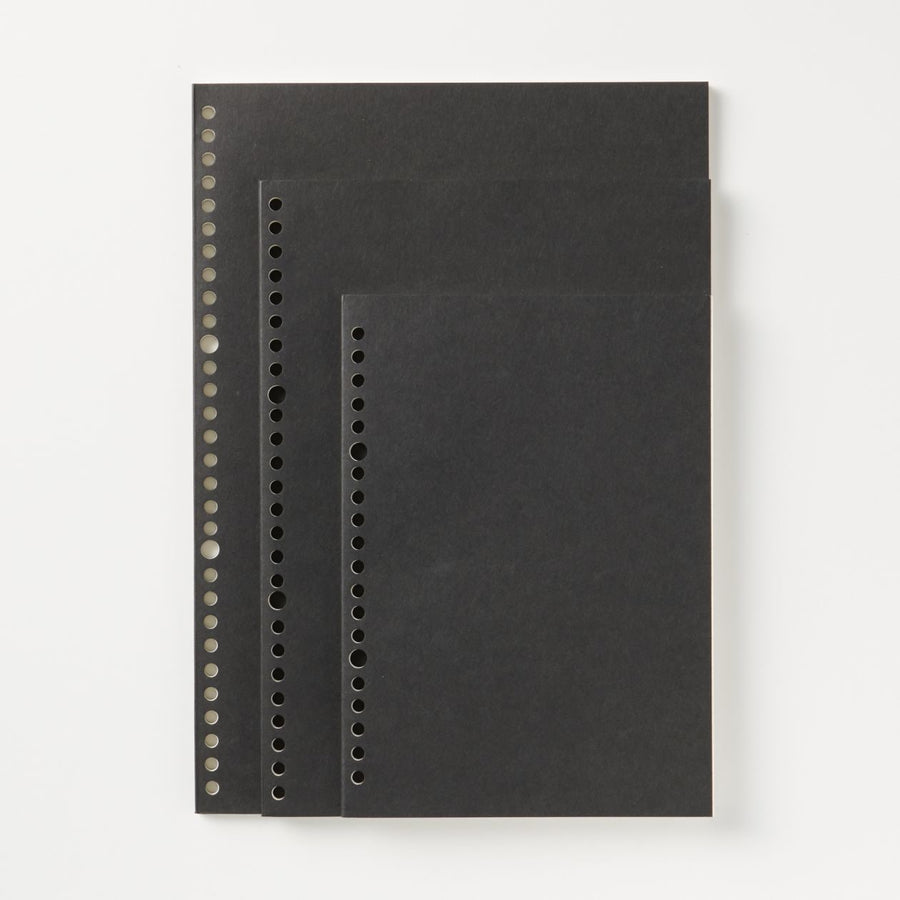 Notebook Type Loose Leaf - A4 Black