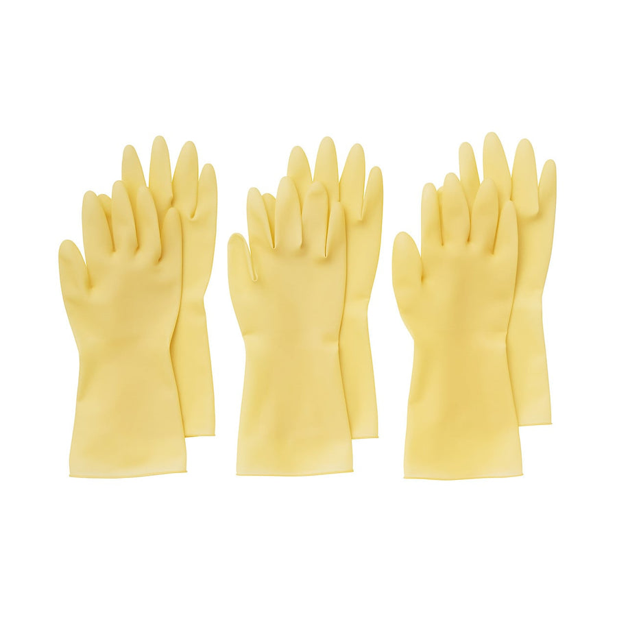 Natural Rubber Gloves - L (Left and Right)