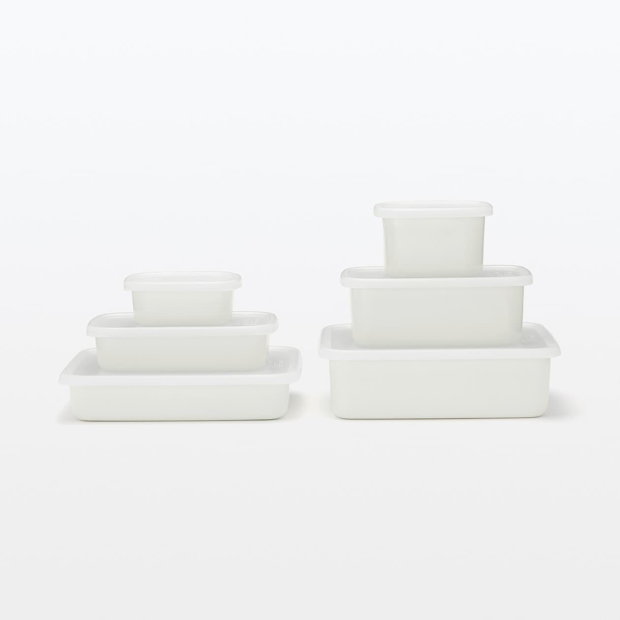 MUJI Enamel Storage Container | Lunch Boxes & Reusable Food Containers ...