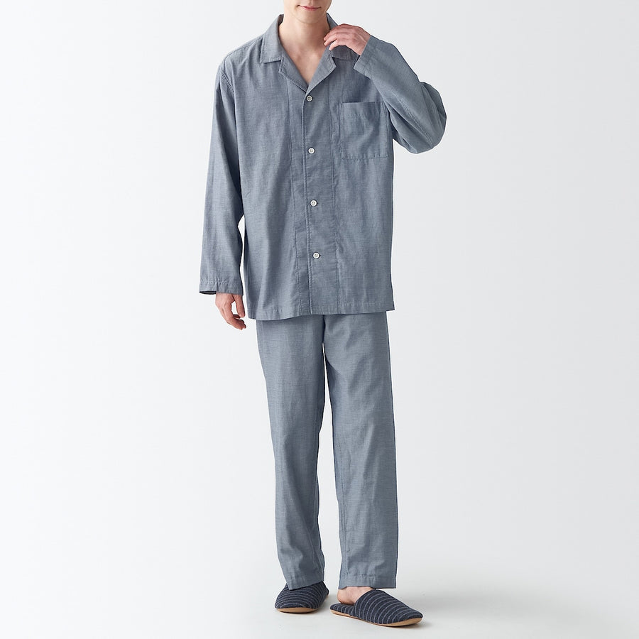 Side Seamless Double Gauze Pyjamas - Men
